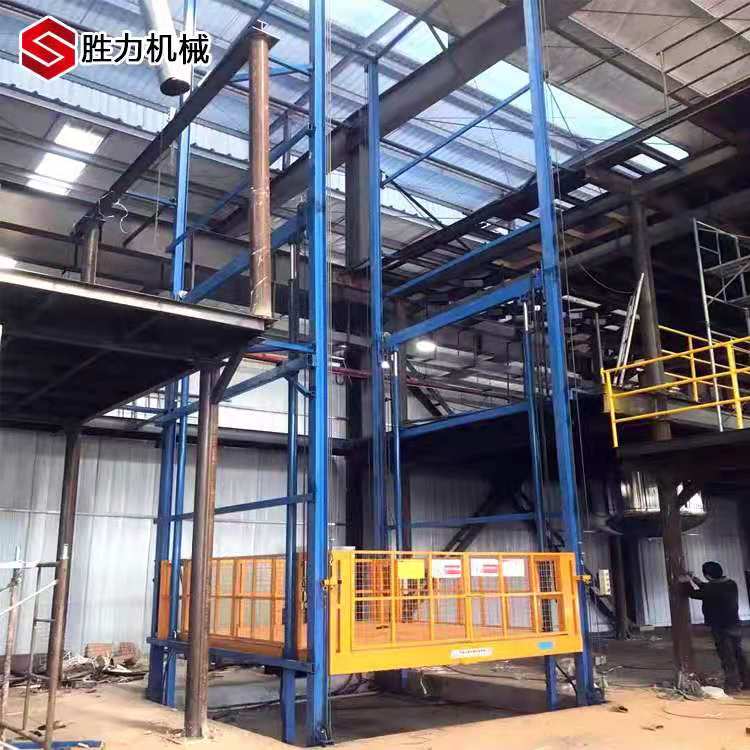 5吨导轨式液压升降货梯